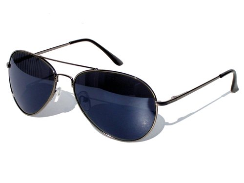Tedd Haze Ferderscharnier-Pilotenbrille mit Brillen Beutel