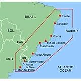 Bluechart Sa004R Micro Sd Natal To Buenos Aires