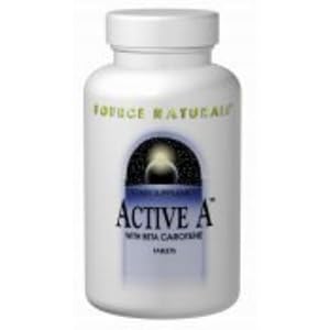 Active ATM w  Beta Carotene 25,000 IU 60 Tablets by Source Naturals