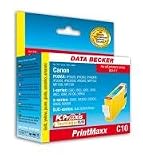 Produkt-Bild: Data Becker 310937 C10 Tintenpatrone f&uuml;r Canon Series gelb