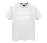 Japan Rising Sun Flag - White - Youth T-Shirt