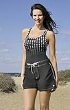 Solid Cargo Cover Up Shorts by Raya Sun - Plus Size Swimwear Plus Size Swimsuit