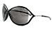 TOM FORD WHITNEY TF09 199 SHINY BLACK/ PALLADIUM METAL Designer Sunglasses