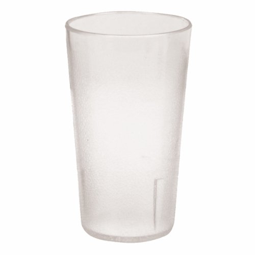 NEW, 20 oz. (Ounce) Restaurant Tumbler Beverage Cup, Stackable Cups, Break-Resistant Commmerical Plastic, Set of 6 - Clear