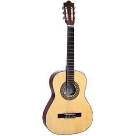 3 4-Size Nylon String Student Guitar by