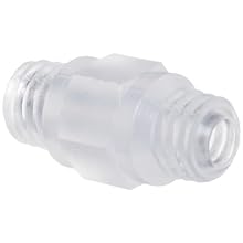 Polypropylene Threaded Nipple 10-32 UNF (Pack of 10)