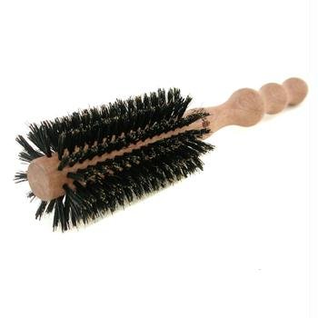Medium 55mm Round Brush ( Polished Mahogany Handle 65% Boar Bristle + 35% Nylon ) - 1pcs Preisvergleich