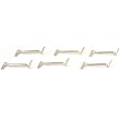 6 Ring Sizers Small Yellow Guards Adjust Parts Jewelry