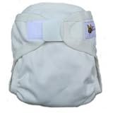 Baby BeeHinds PUL Wrap Diaper Cover White Large 319aNYXmTzL. SL160 Baby BeeHinds PUL Wrap Diaper Cover White Large