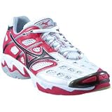 Mizuno Women's Wave Lightning 3 ( sz. 08.5, White/Red )