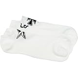 BLUE CROWN Men's Logo No-Show Socks 3-Pack - White