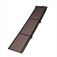 Pet Gear Travel-Lite Tri-Fold Pet Ramp for cats and dogs up to 200-pounds, Pet Ramp, Chocolate/Black