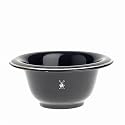 M&Uuml;HLE Black Porcelain Shaving Bowl