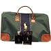 POLO BLACK by Ralph Lauren Gift Set for MEN: EDT SPRAY 4.2 OZ & DUFFLE BAG