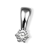 Goldmaid Damen-Anh&Atilde;&curren;nger 585 Weissgold 1 Brillant So A3986WG