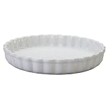 Le Creuset 1.5-Quart Tart Dish, White by Le Creuset