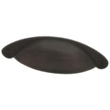 Cosmas 4199ORB Oil Rubbed Bronze Cabinet Hardware Bin Cup Drawer Handle Pull - 3" Hole Centers