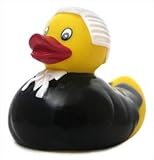 Lawyer or Barrister (Black Cloak) Bath Rubber Duck
