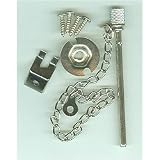 Ultra 57002/57000 Nickel Patio Door Security Night Lock Pin