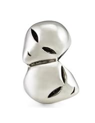 Genuine Ohm Beads (TM) Product. 925 Sterling Silver Alien Twins European Bead Charm. 100% Satisfaction Guaranteed.