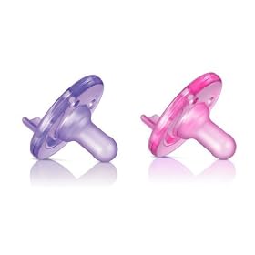 AVENT - Soothie pacifier, 0-6 months - 2 pack (pink/purple)