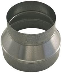 12x6 In Dia, 26 Ga, Snap Pipe End Cap