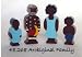 Multicultural Wooden Block Play Family Aborigines Set of 4 Figures_s-1