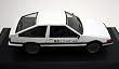 1/43 頭文字D ミニカーシリーズ ISDミニ1 トレノ前期型1600GT APEX AE86 藤原拓海