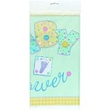 Baby Stitching Baby Shower Plastic Tablecover