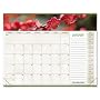 AT-A-GLANCE / VISUAL ORGANIZER FLORAL MONTHLY DESK PAD CALENDAR, 22 X 17 / AAG89805 / Sold as 1 Each / Mfr Part # 89805 \*/ VISUAL ORGANIZER FLORAL MONTHLY DESK PAD CALENDAR, 22 X 17