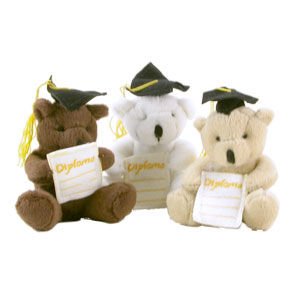 4″ Graduation Bear