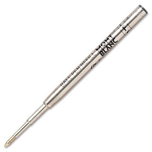 Montblanc ballpoint pen refill, mystery black,  fine po…