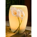 Calla Lily Night Lamp Ibis and Orchid Design
