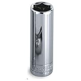 SK Hand Tool 41698 6-Point 1/4-Inch Drive Deep Socket, Chrome [並行輸入品]