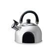 Kamstein 2 1/2-Quart Stainless Steel Whistle Tea Kettle, Mirror Polish