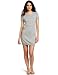 Fred Perry Women's Crew Neck Knitted Dress, Vintage Steel Marl, 12