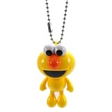 Furyu Official Sesame Street Rainbow Elmo Mascot Ball Chain - 3272 - Yellow
