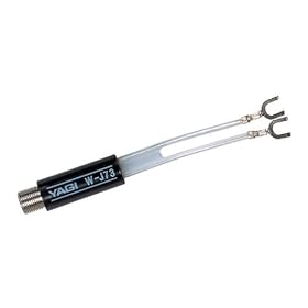 【クリックで詳細表示】YAGI 整合器 F型-300Ωファーダ変換 W-J73-D