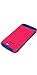 BLU CandyShield PC+TPU case for Studio 5.0C and Studio 5.0CE - Carrying Case - Retail Packaging - Neon Pink+Blue