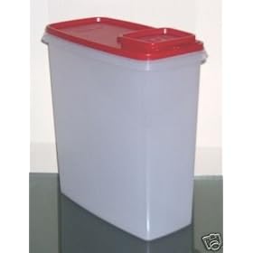 Tupperware Super Cereal Store Storer 20 Cup Passion Red by Tupperware