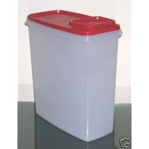 Tupperware Super Cereal Store Storer 20 Cup Passion Red by