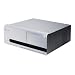 SilverStone Lascala LC20S-M ATX HTPC Home Entertainment PC Case with VFD, Remote Control, Front USB, FireWire and Audio Ports (Silver)