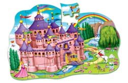 Childrens Toyshop  Toys : Learning Journey 30-pc. Puzzle Doubles Fairy-Tale Castle