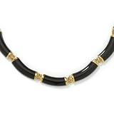 Reconstituted-Onyx Necklace