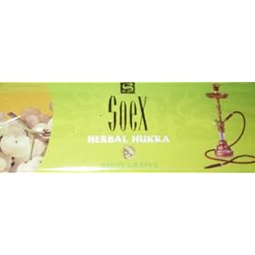 250 Gram Soex White Grape Herbal Hookah Shisha Tobacco Free Molasses