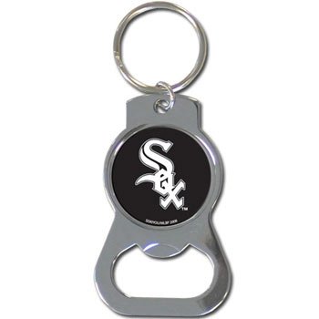 Bottle Opener Keychain - Chicago White Sox