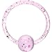 16 Gauge Pink Glitter Ball Captive Ring