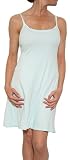 Fresh Laundry Women's Cotton Tank Dress in Mint Green