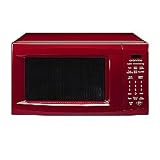 Red Kenmore 1.1 cu. ft. Countertop Microwave 66227