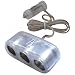 Prise multiple allume cigare 12V (multiprise triplite) - Eclairage Bleu - Rallonge 1M